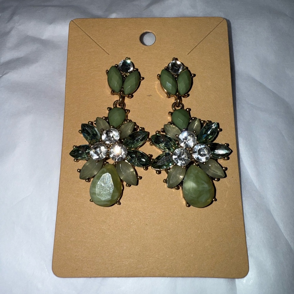 Mint Green Earrings Set